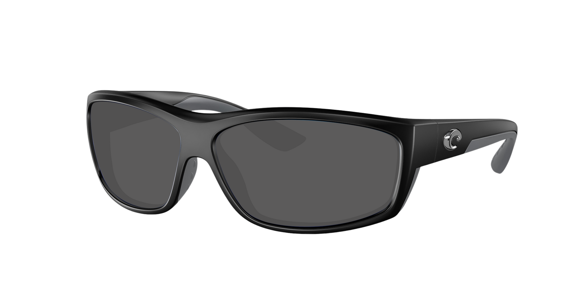 Matte Black, Grey-Polarized, Costa