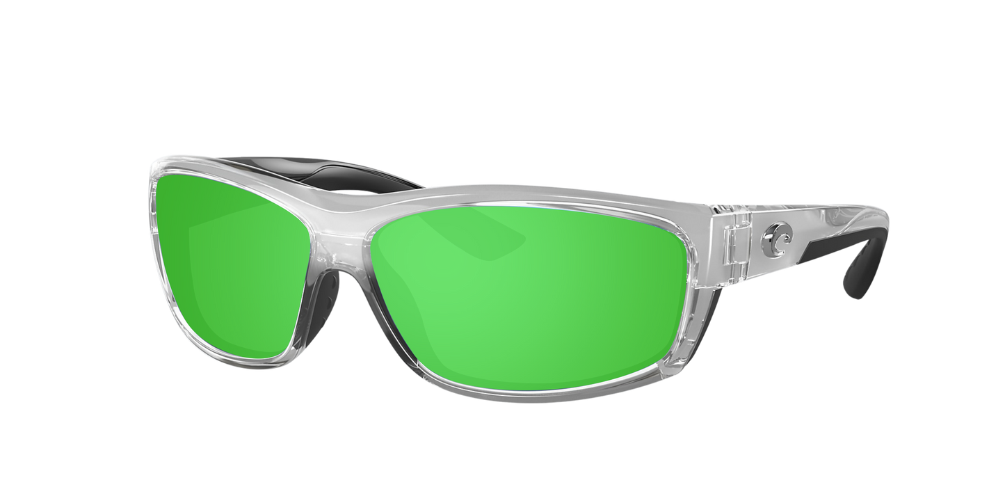 SILVER, Green Mirrored-Polarized, Costa