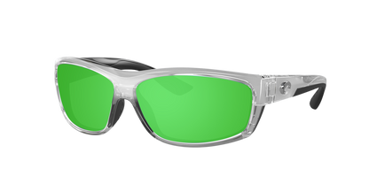 SILVER, Green Mirrored-Polarized, Costa