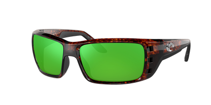 TORTOISE, Green Mirrored-Polarized, Costa