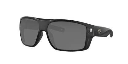Matte Black, Grey-Polarized, Costa
