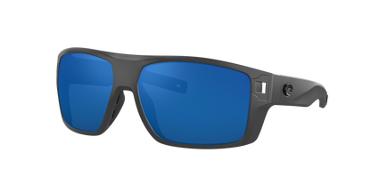 MATTE GRAY, Blue Mirrored-Polarized, Costa