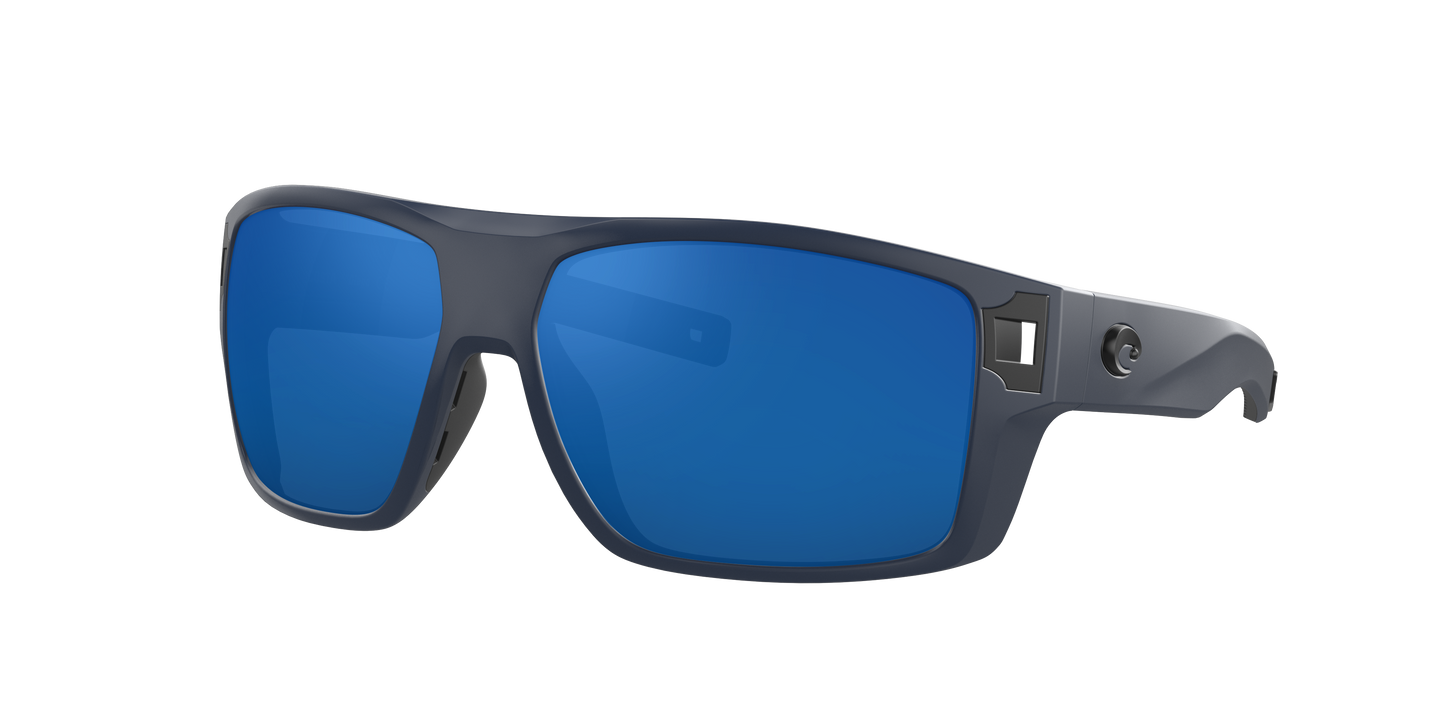 Midnight blue, Blue Mirrored-Polarized, Costa