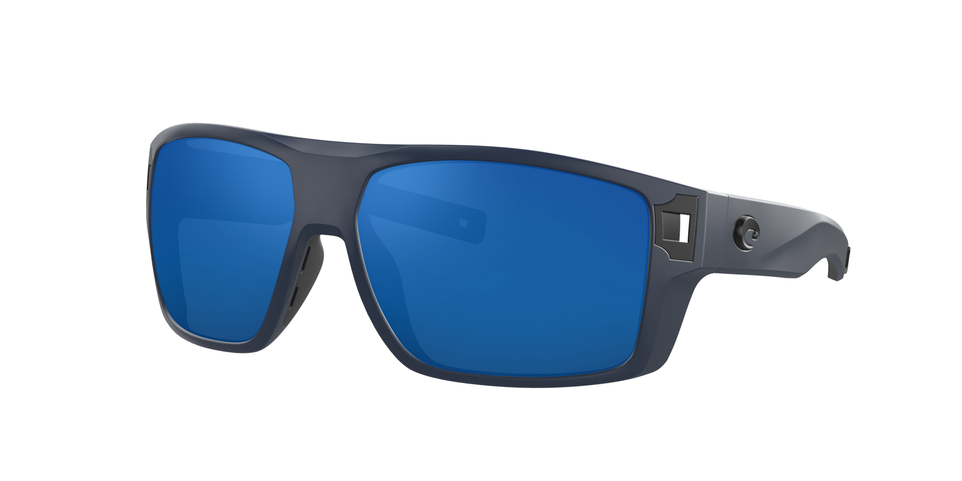 Midnight blue, Blue Mirrored-Polarized, Costa