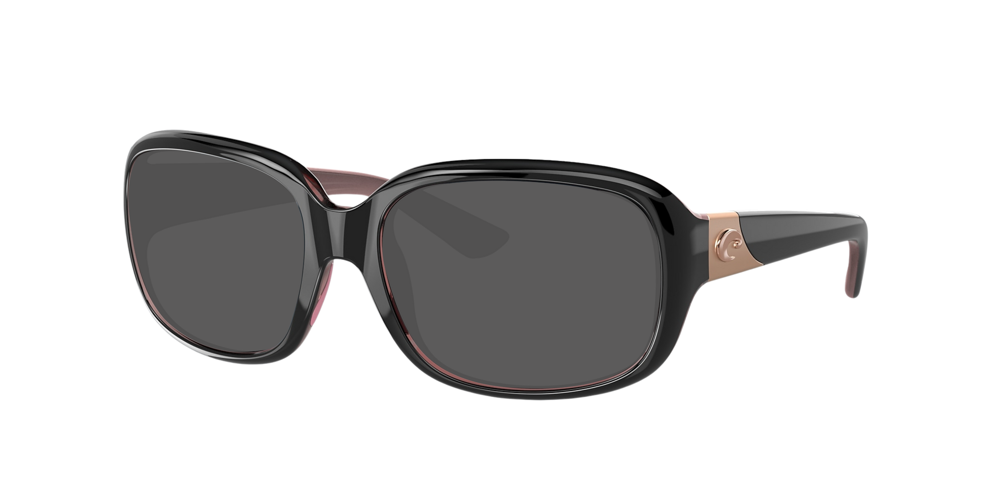 SHINY BLACK HIBISCUS, Grey-Polarized, Costa