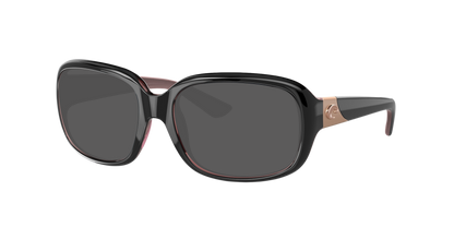 SHINY BLACK HIBISCUS, Grey-Polarized, Costa