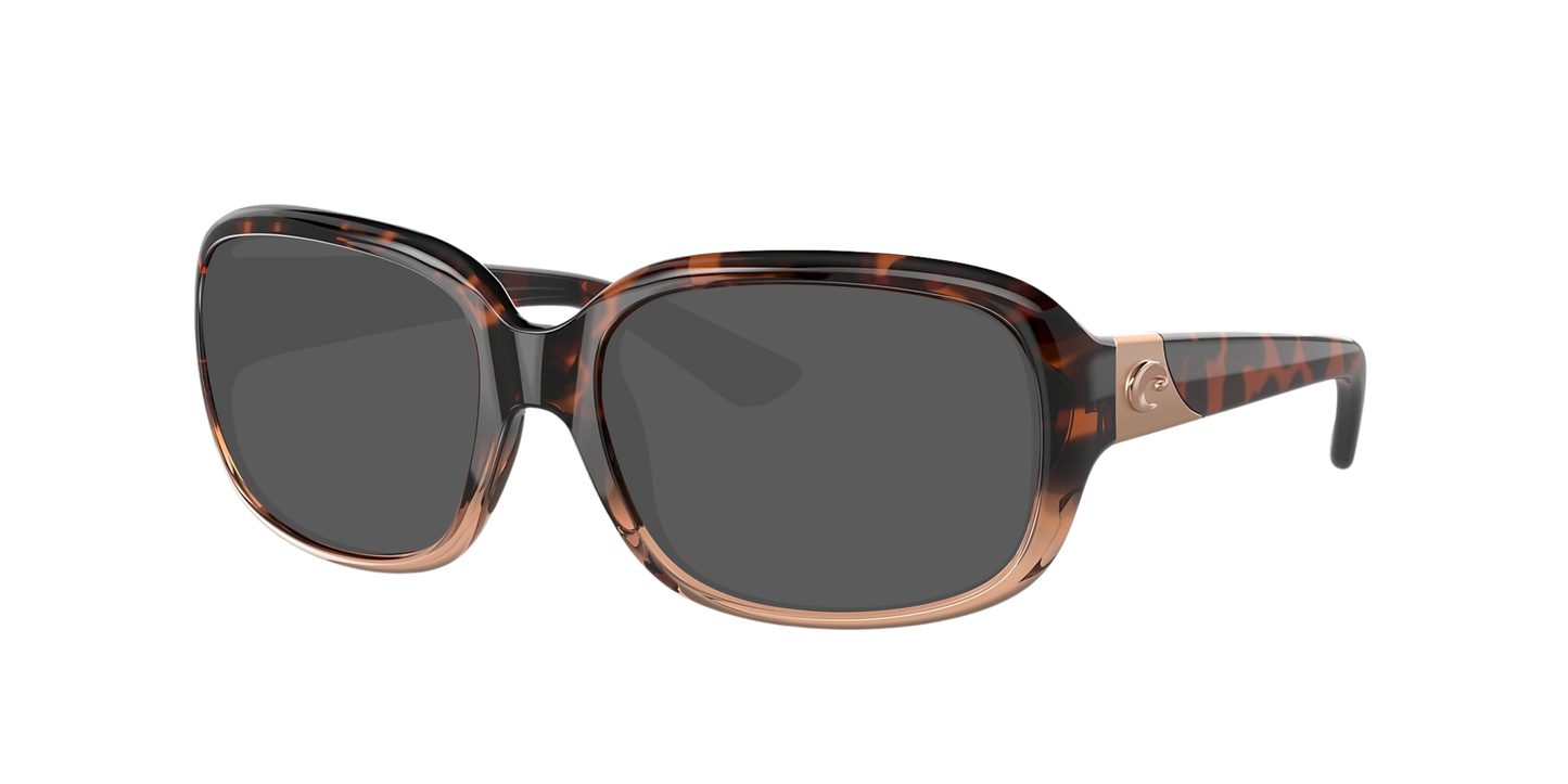 SHINY TORTOISE FADE, Grey-Polarized, Costa