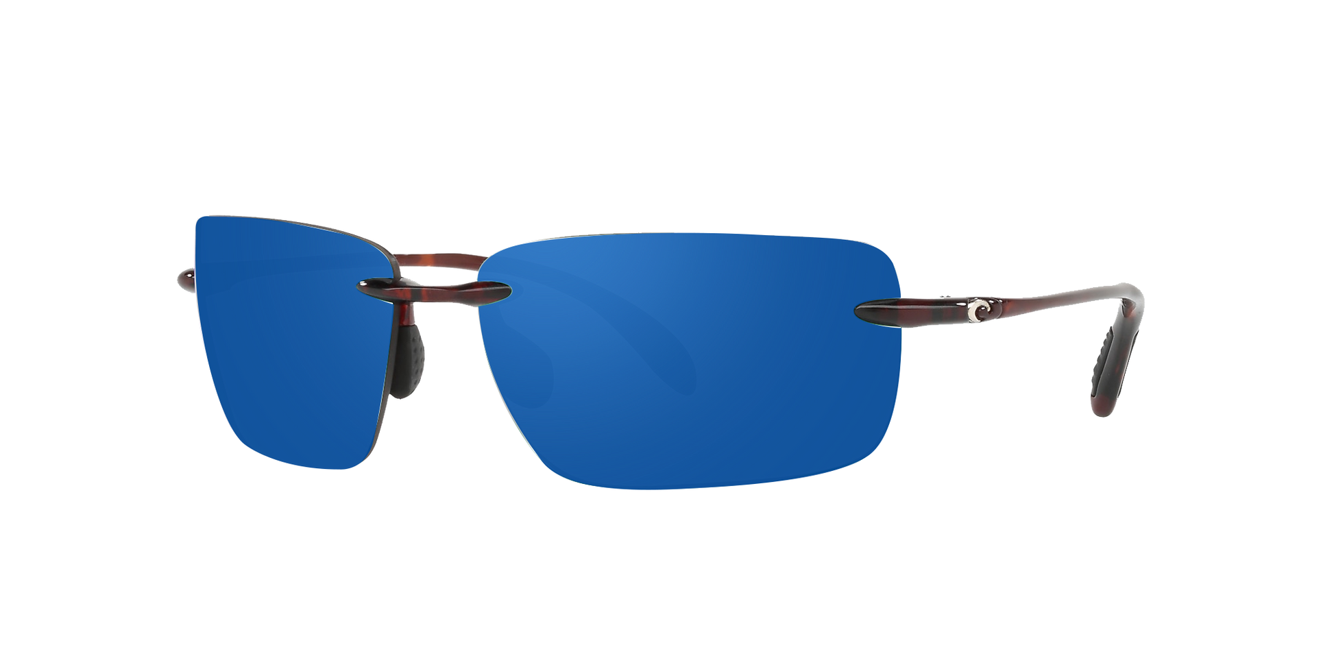 SHINY TORTOISE, Blue Mirrored-Polarized, Costa