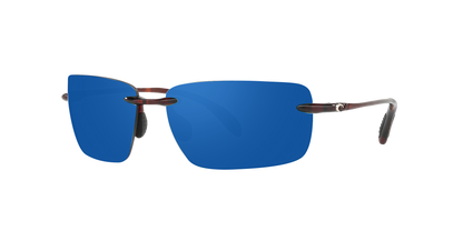 SHINY TORTOISE, Blue Mirrored-Polarized, Costa