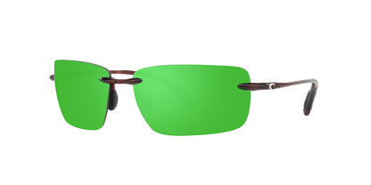 SHINY TORTOISE, Green Mirrored-Polarized, Costa