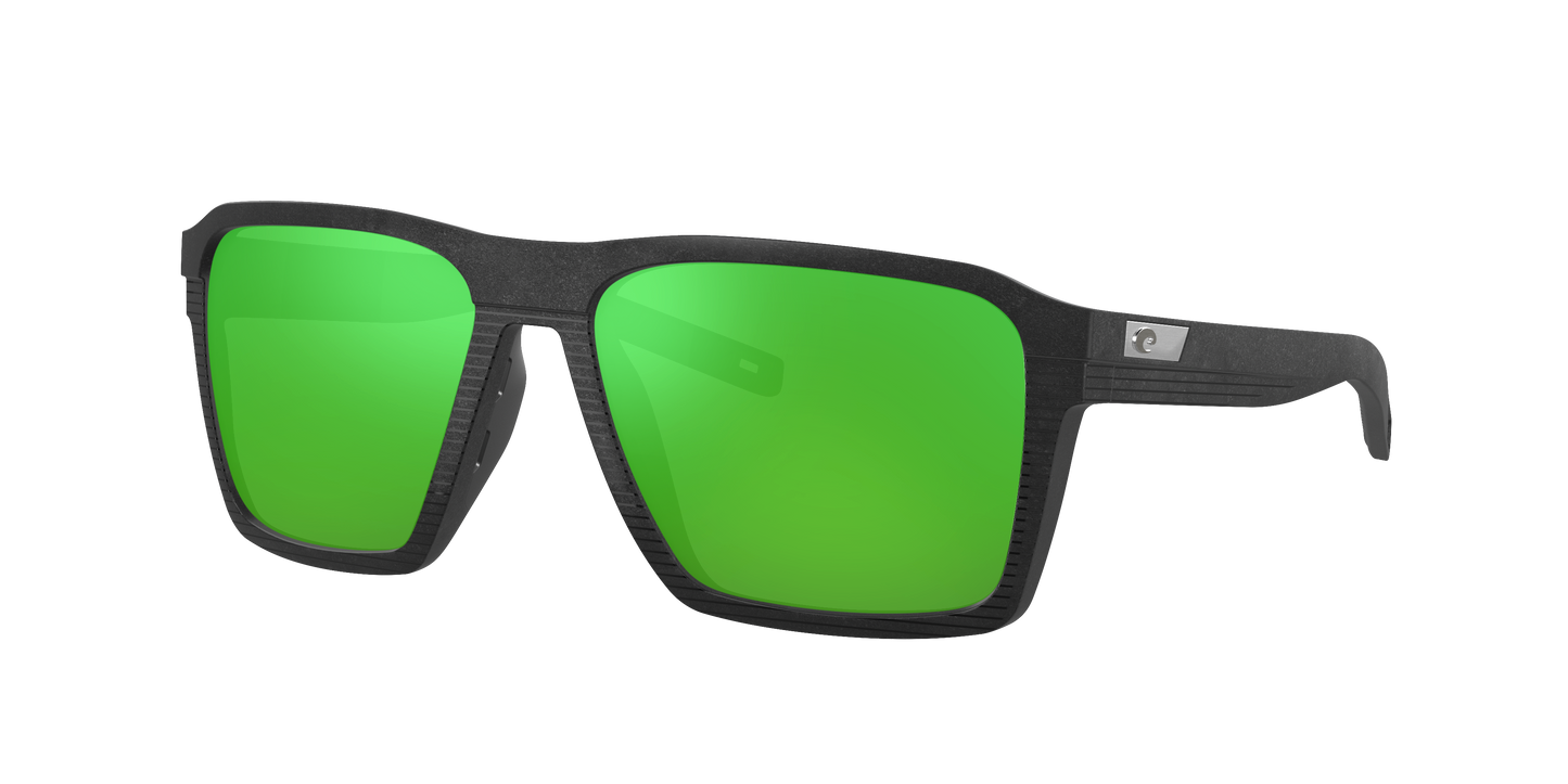NET BLACK, Green Mirrored-Polarized, Costa
