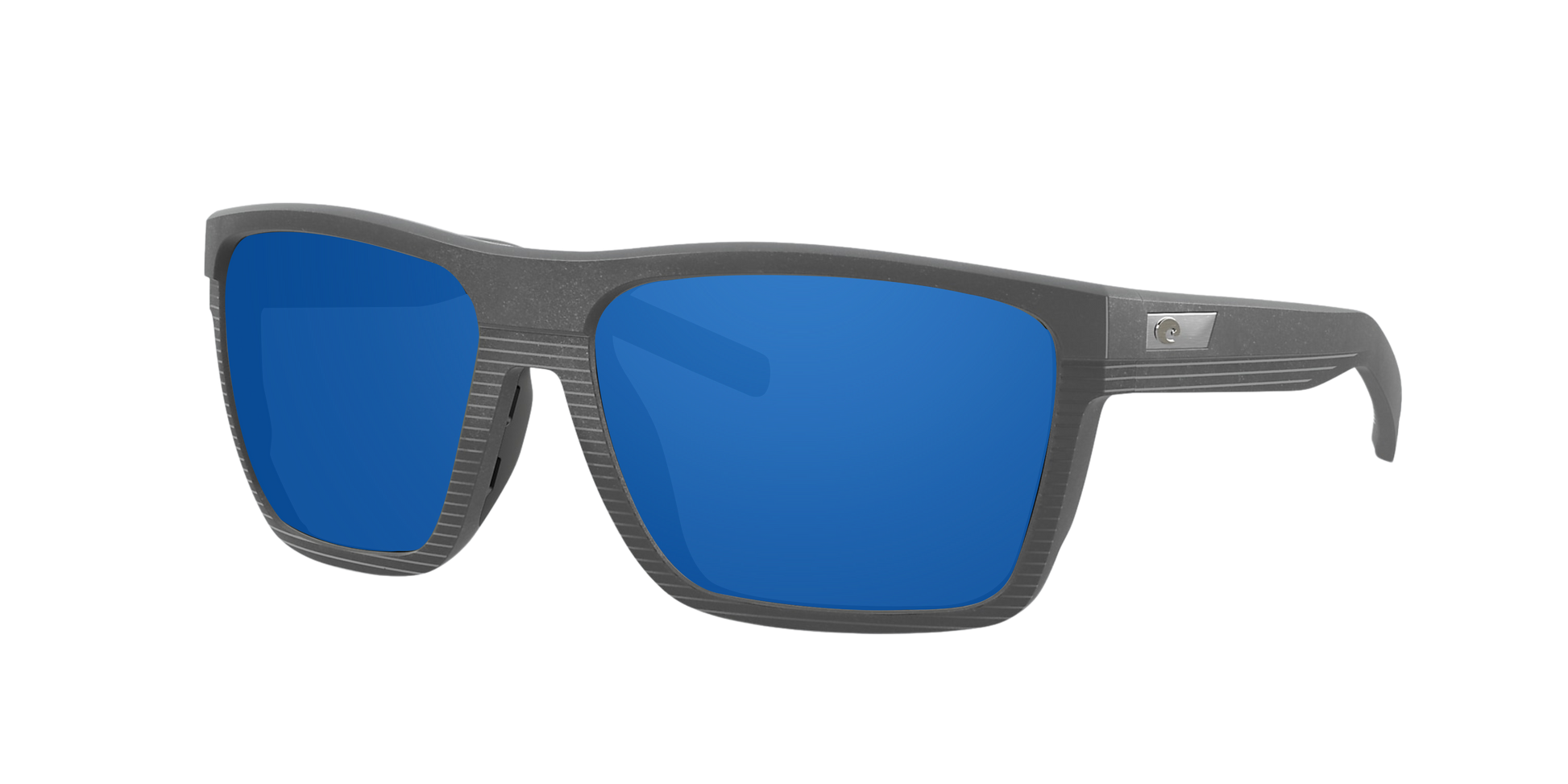 DARK GRAY, Blue Mirrored-Polarized, Costa