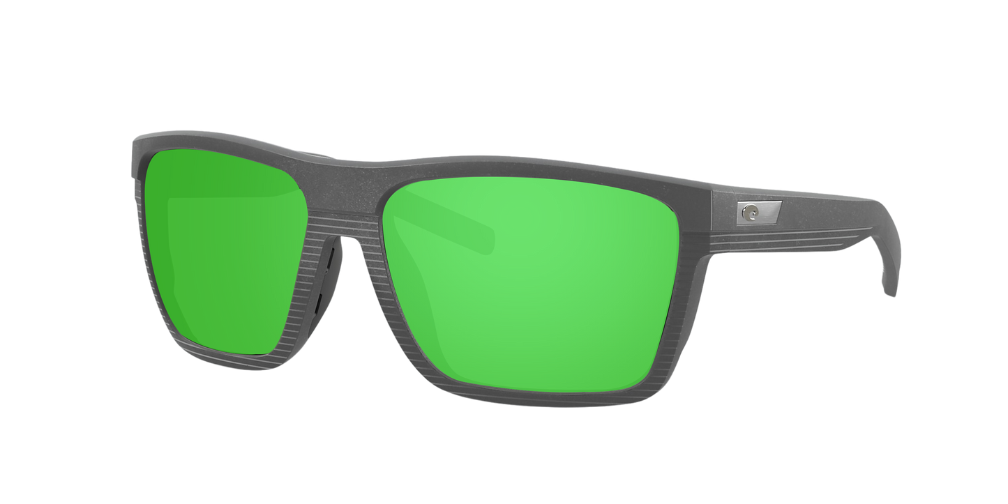 DARK GRAY, Green Mirrored-Polarized, Costa