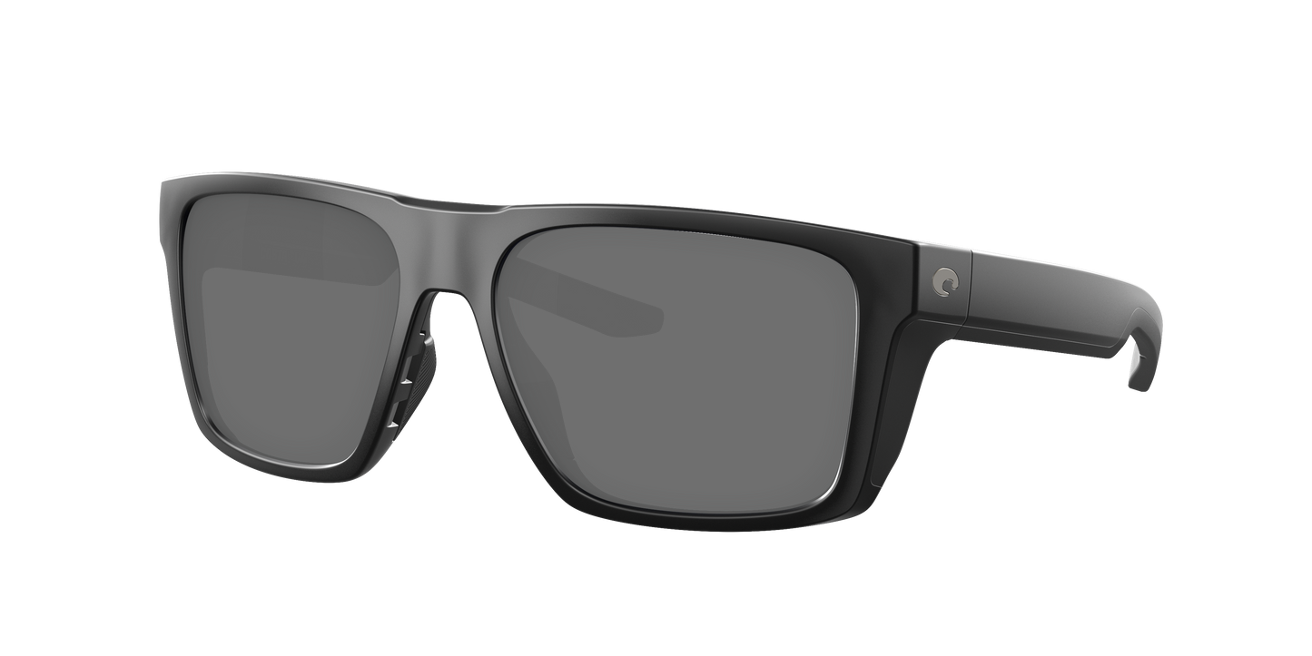 Matte Black, Grey-Polarized, Costa