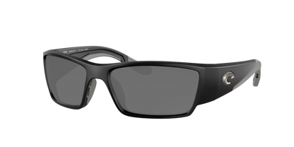 Matte Black, Grey-Polarized, Costa