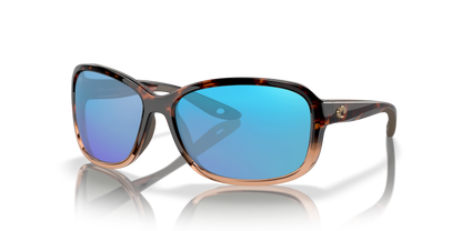 SHINY TORTOISE FADE, Blue-Mirrored, Sunberryrx