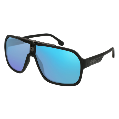 Black, Blue-Mirrored