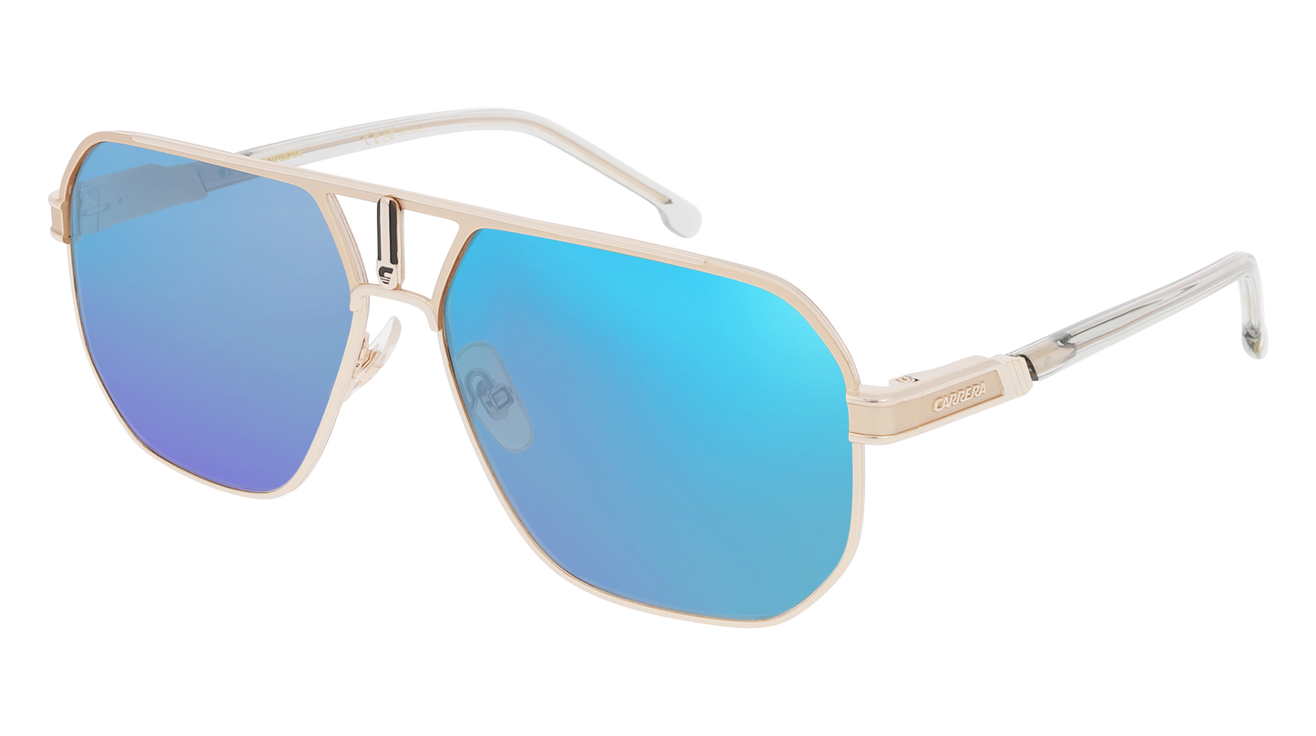 Gold, Blue-Mirrored