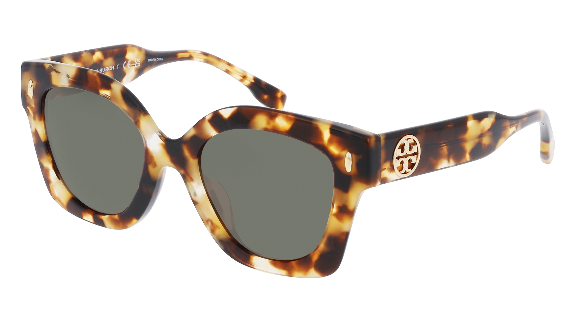 Vintage Tortoise, Green-Polarized