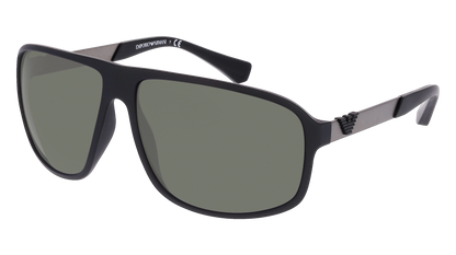 Rubber Black, Green-Polarized