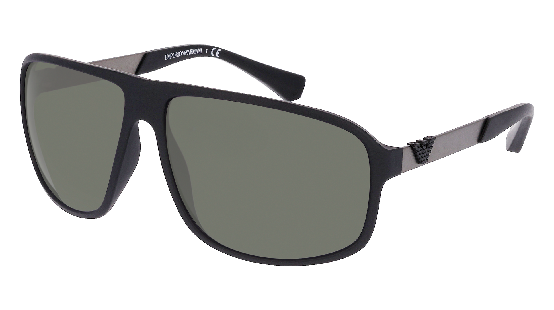 Rubber Black, Green-Polarized
