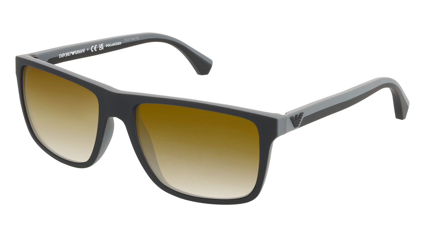 Rubber Black & Grey, Brown Gradient