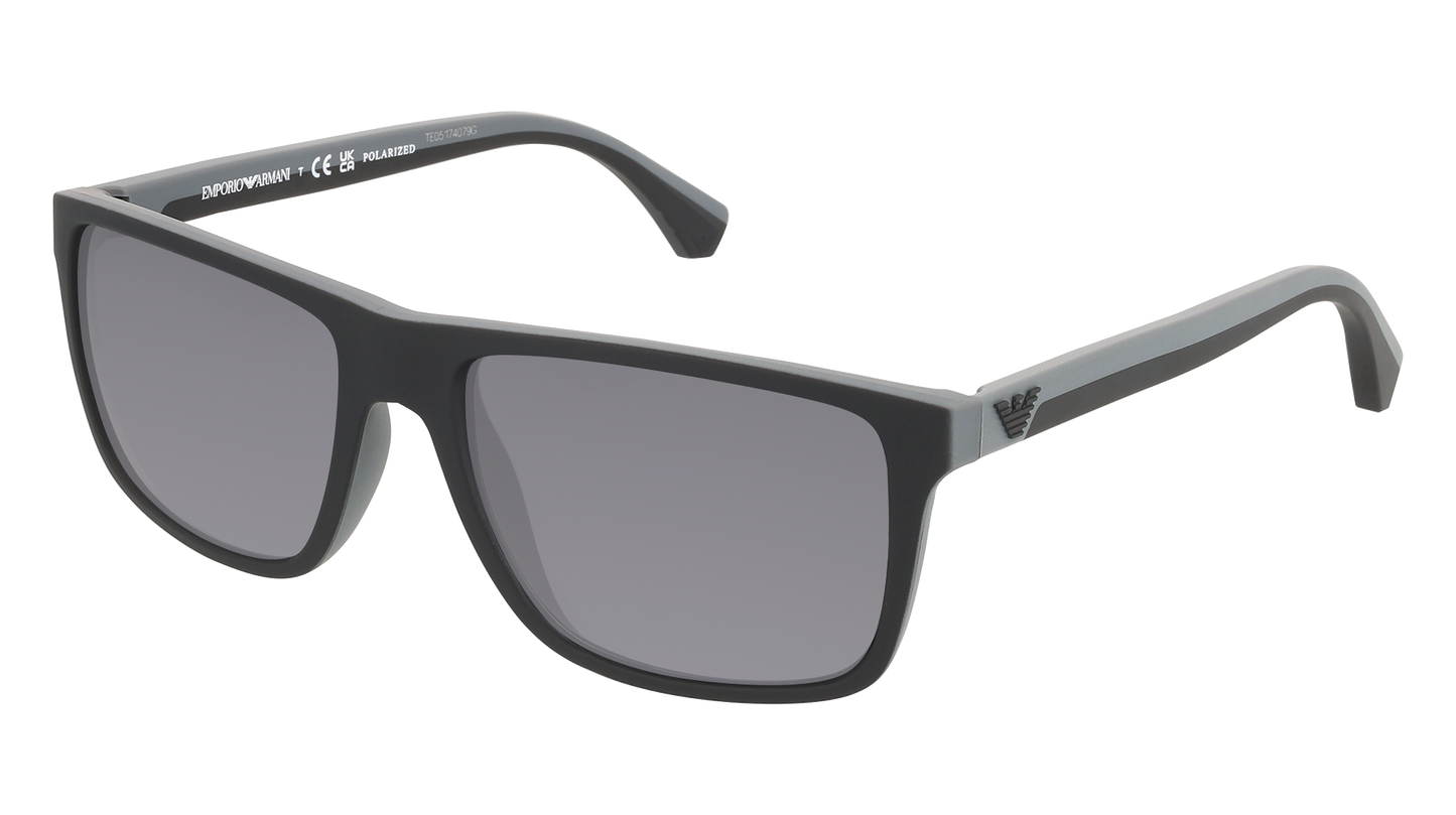 Rubber Black & Grey, Grey-Polarized
