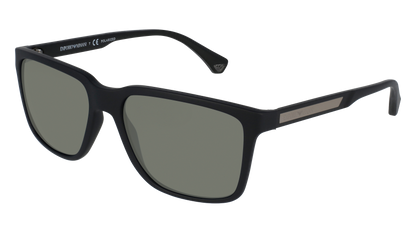 Rubber Black, Green-Polarized