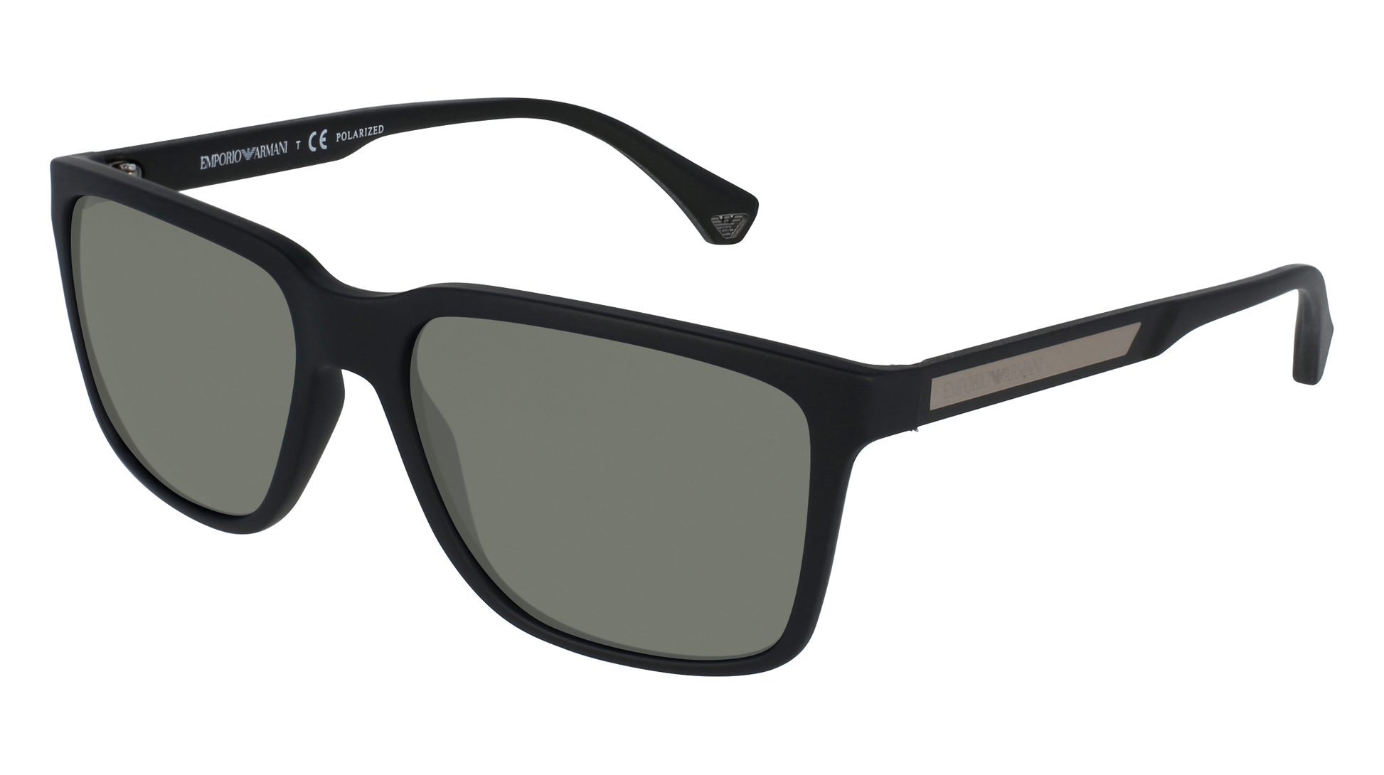 Rubber Black, Green-Polarized