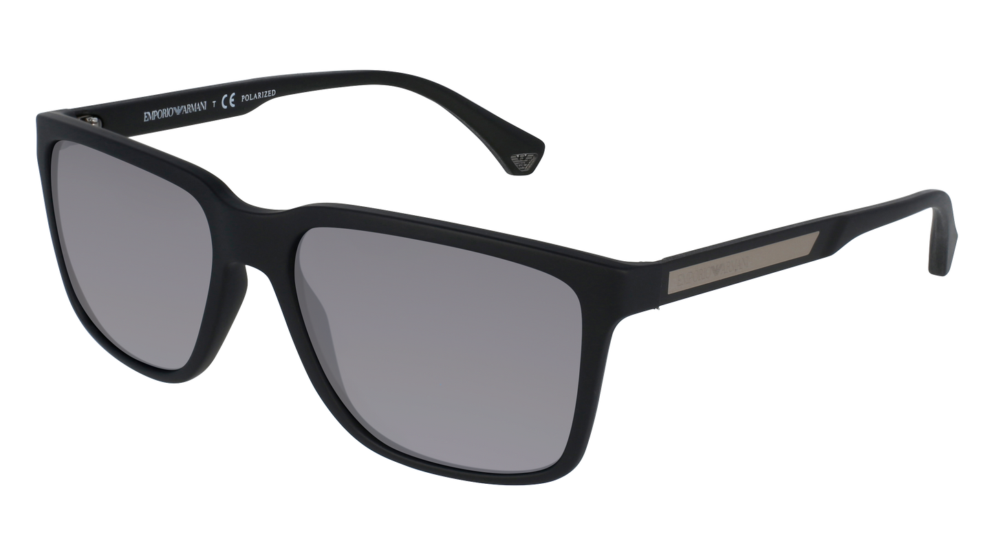 Rubber Black, Grey-Polarized