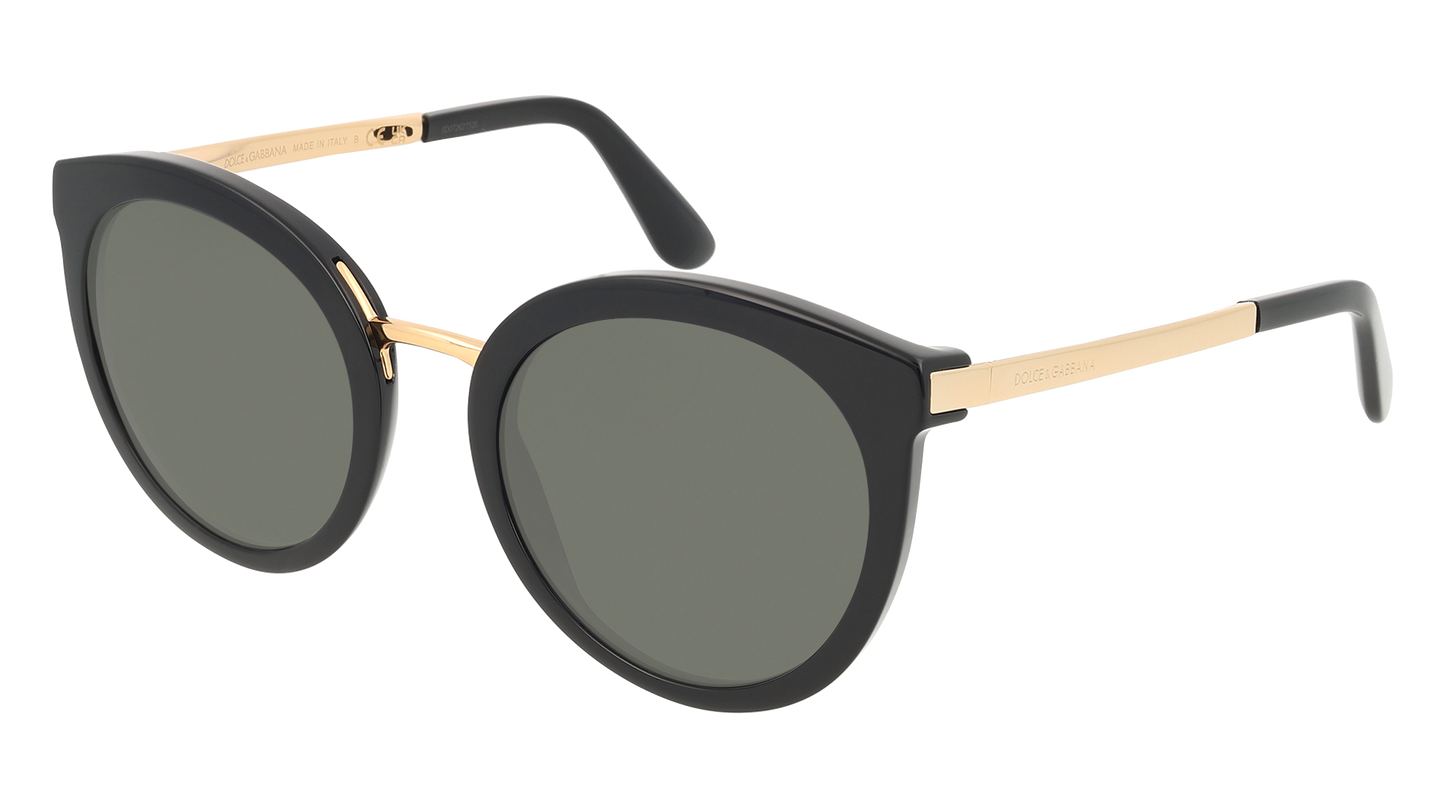 Black, Green-Polarized