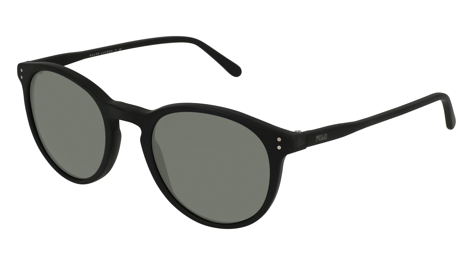 Matte Black, Green-Polarized
