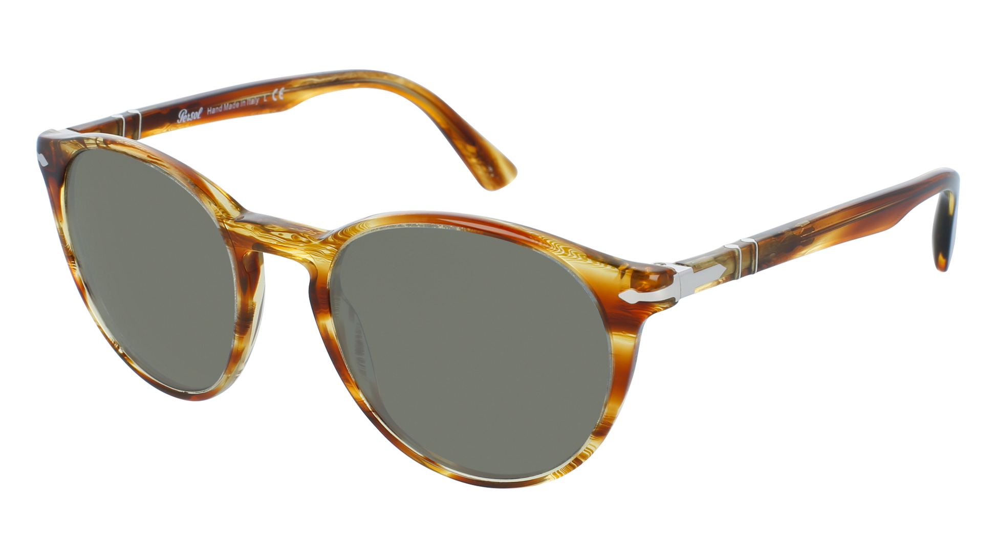 Brown Striped Yellow, Green-Polarized