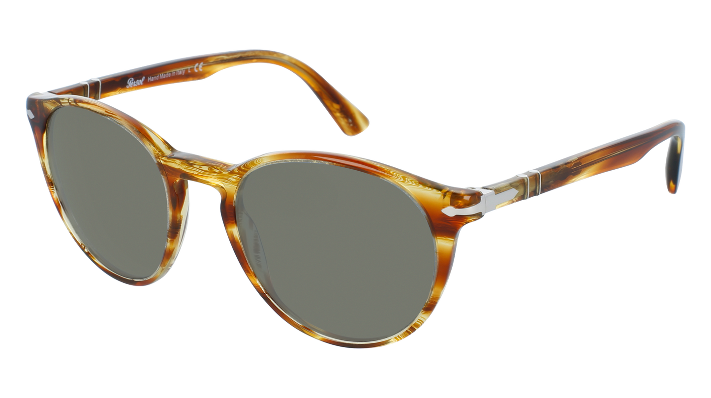 Brown Striped Yellow, Green-Polarized