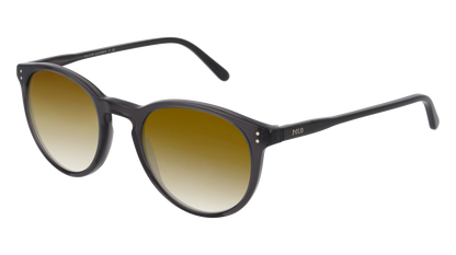 Shiny Black Crystal, Brown Gradient