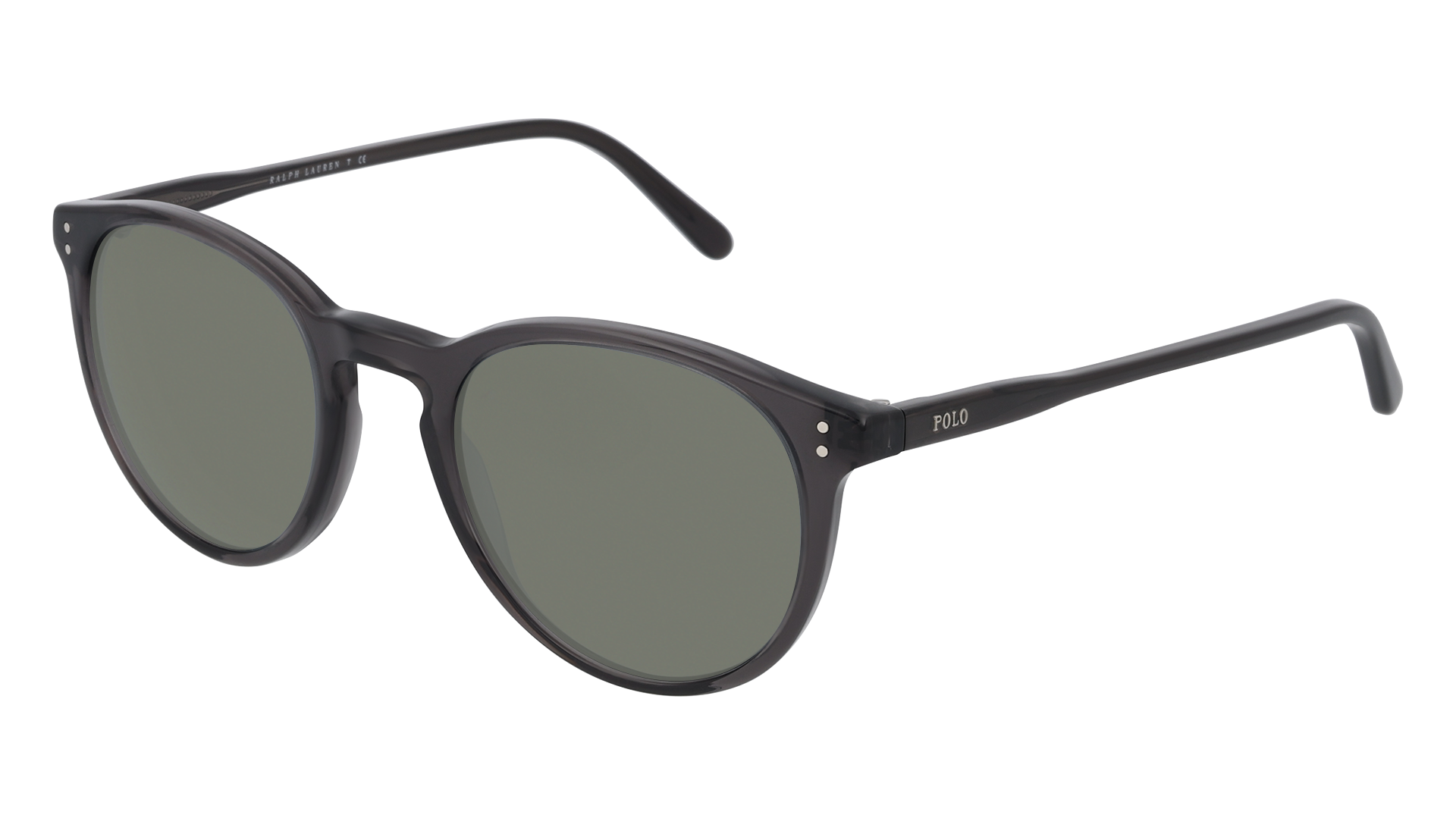 Shiny Black Crystal, Green-Polarized