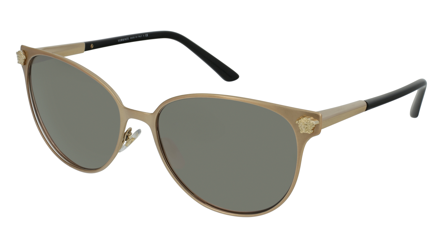 Black/Pale Gold, Green-Polarized