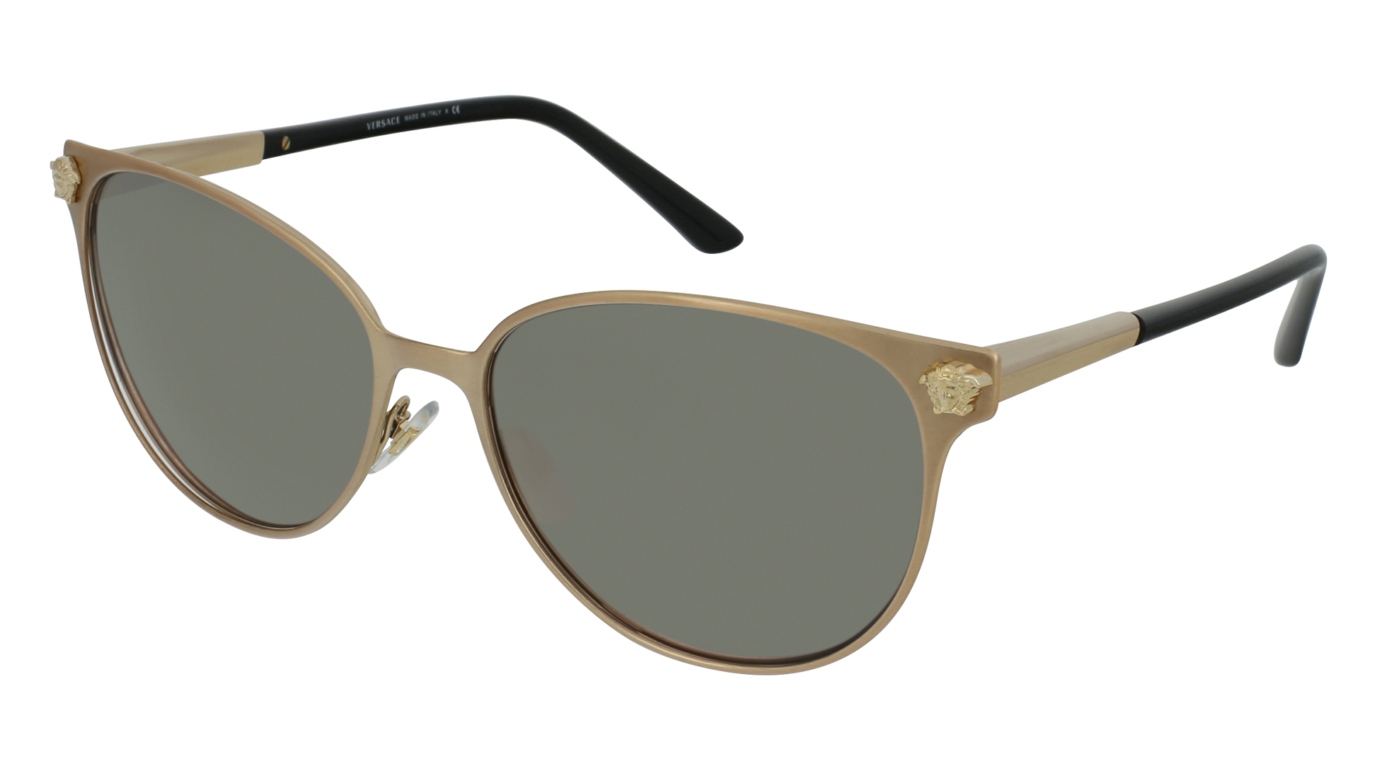Black/Pale Gold, Green-Polarized