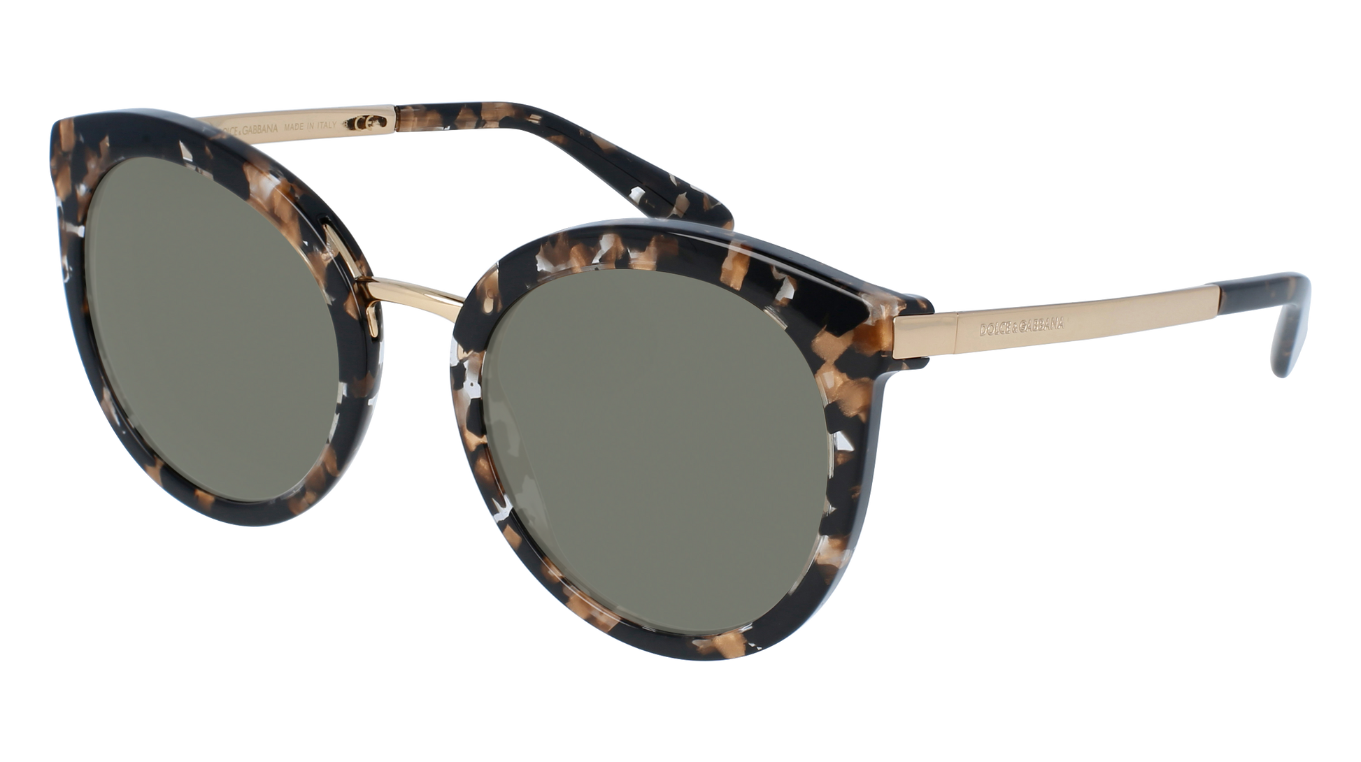 Cube Black/Gold, Green-Polarized