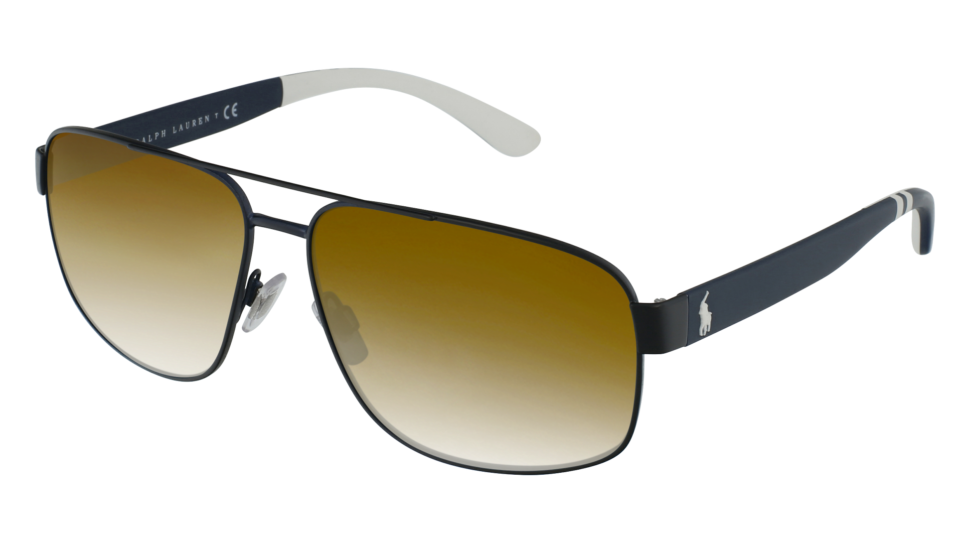 Matte Navy Blue, Brown Gradient