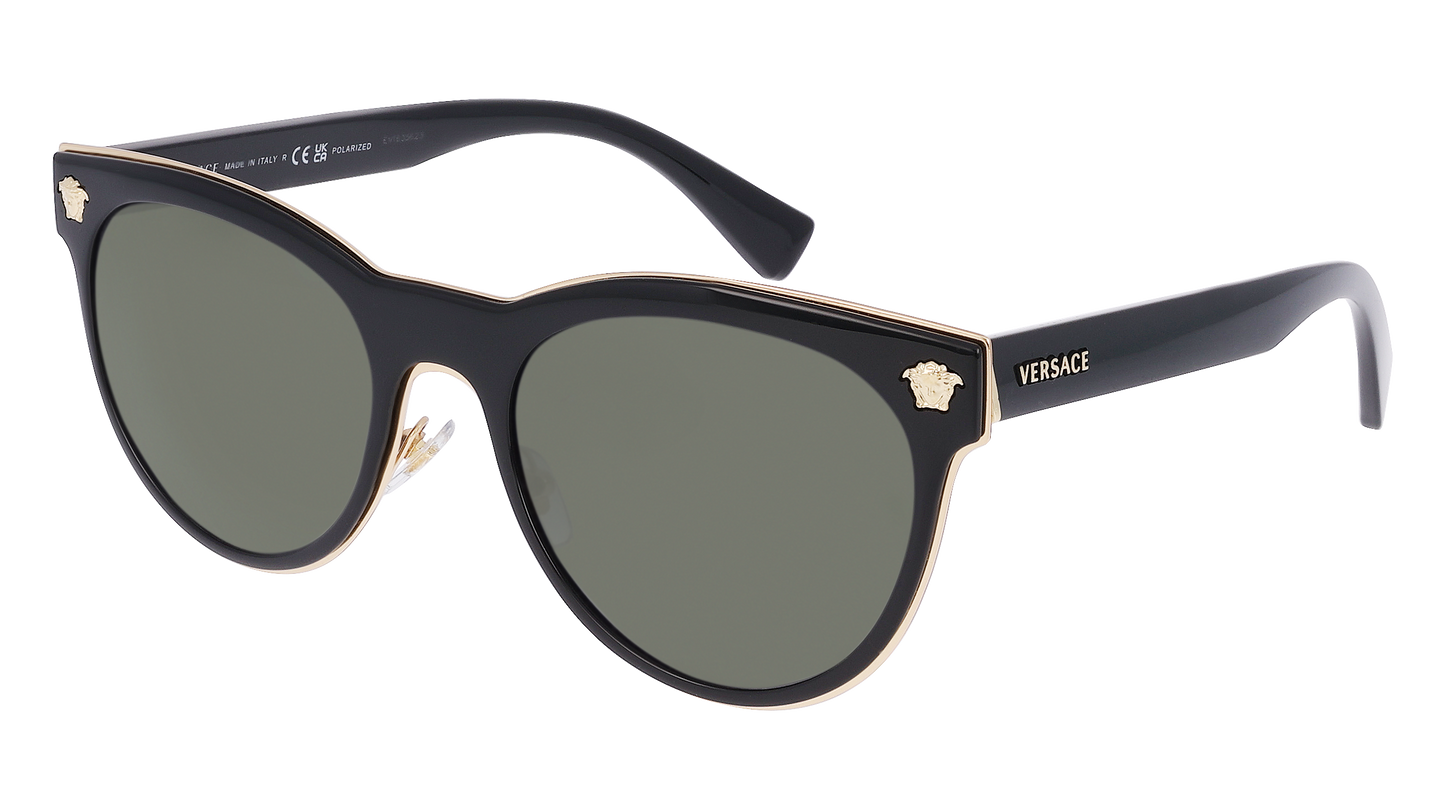 Black, Green-Polarized