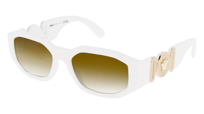 White, Brown Gradient