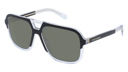 Top Black On Crystal, Green