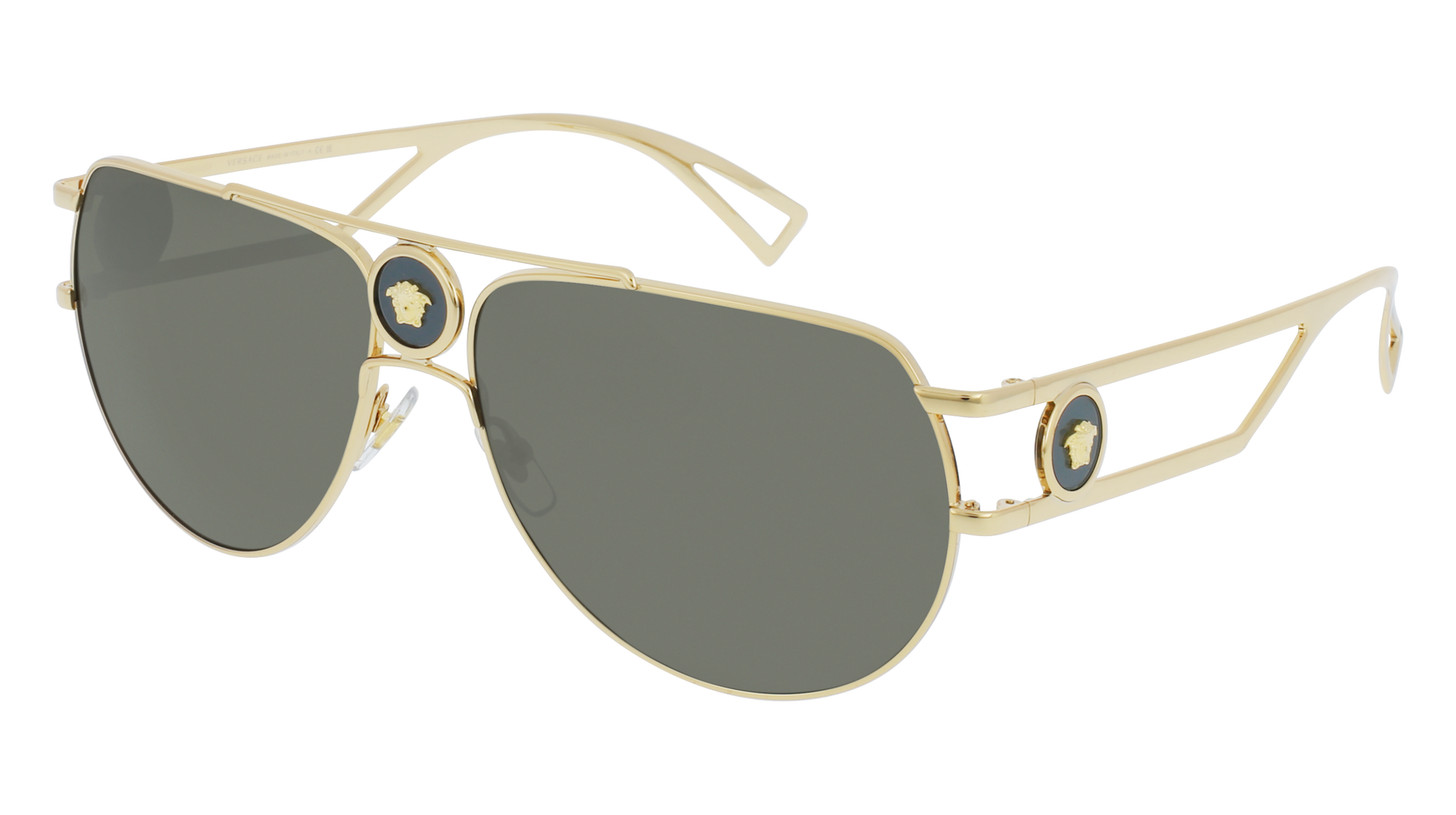 Gold, Green-Polarized