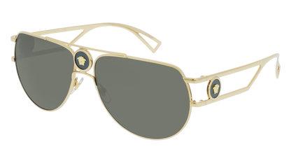 Gold, Green-Polarized