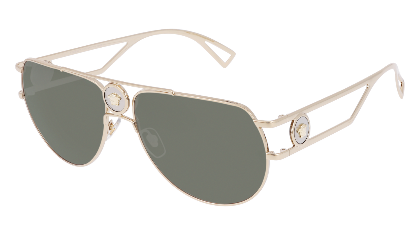 Pale Gold, Green-Polarized
