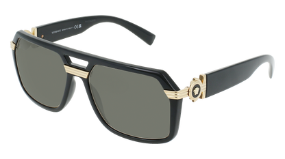 Black, Green-Polarized