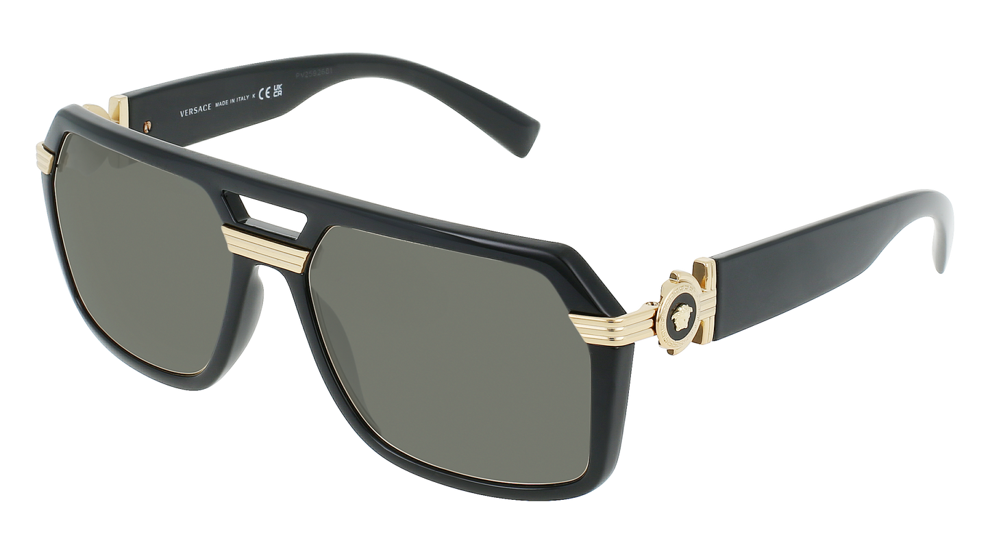 Black, Green-Polarized