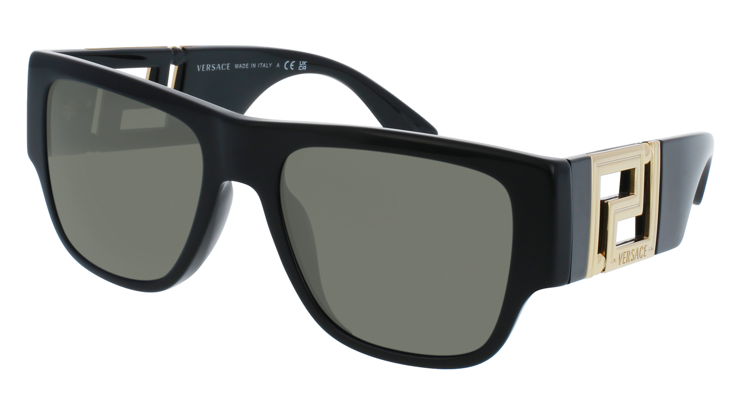 Black, Green-Polarized