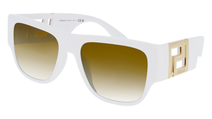White, Brown Gradient